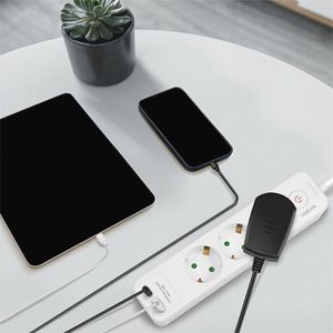 Produktbild für Steckdosenleiste LogiLink LPS279U, mit 1,5m Kabel