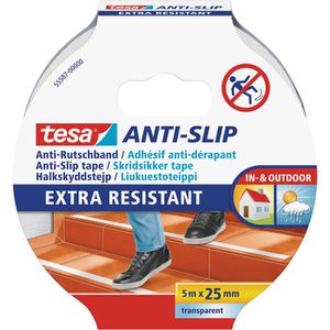 Antirutsch-Klebeband Tesa Extra Resistant, 5mx25mm