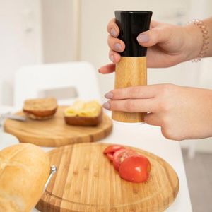 Produktbild für Gewürzmühle Relaxdays 10023305, Höhe 17 cm