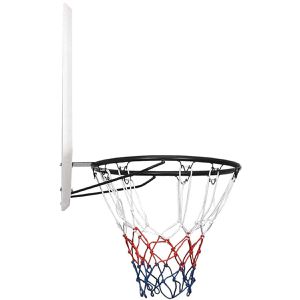 Produktbild für Basketballkorb vidaXL 93663, weiß, indoor &amp; outdoor