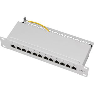 Produktbild für Patchpanel LogiLink NP0041, Cat 6