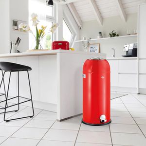 Produktbild für Mülleimer Wesco Kickmaster Maxi, rot