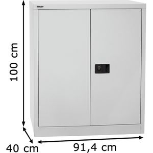 Produktbild für Aktenschrank Bisley E402A01, aus Metall