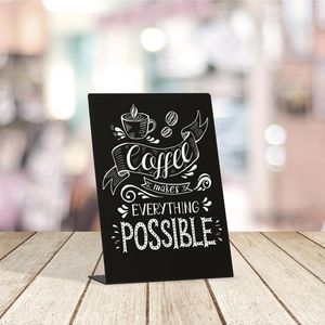 Produktbild für Kreidetafel Europel 356285, A4, schwarz