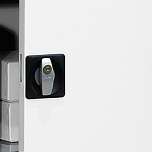Produktbild für Werkzeugschrank Mauser MKST12/5/19, aus Metall, lichtgrau