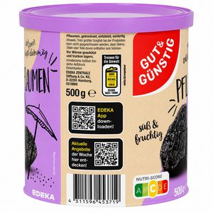 Produktbild für Trockenfrüchte Gut&amp;Günstig Pflaumen