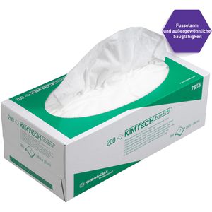 Produktbild für Einwegtücher Kimtech Science 7558, Präzisionswischtücher, weiß