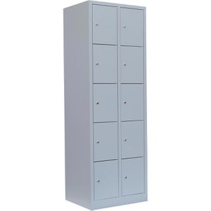 Schließfachschrank ClassiX X-520520, lichtgrau