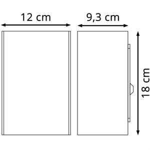 Produktbild für Wandleuchte Philips-Hue Resonate aus Aluminium, für außen IP44