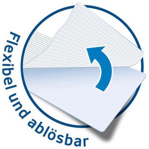 Produktbild für Namensetiketten Herma 4513, weiß/blau