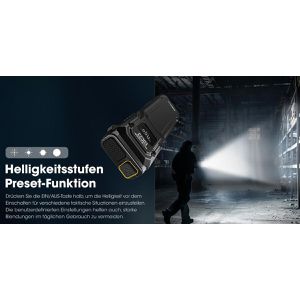 Produktbild für Taschenlampe Nitecore EDC23 SABER, LED, aufladbar