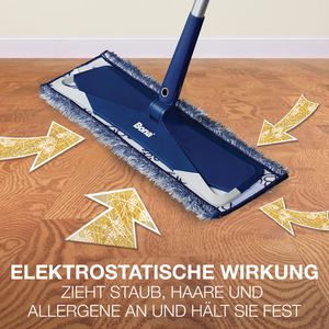 Produktbild für Wischbezug Bona Mikrofaser Staubpad