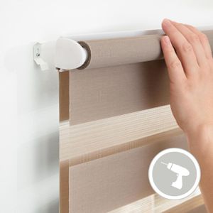 Produktbild für Rollo Lichtblick Klemmfix, lichtdurchlässig, taupe