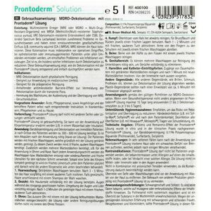 Produktbild für Desinfektionsmittel B.Braun Prontoderm