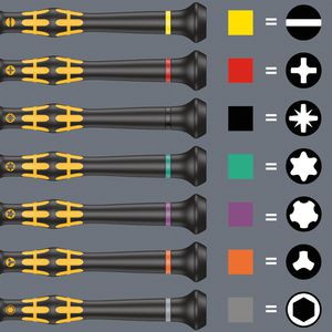 Produktbild für Schraubendreher Wera Kraftform Micro ESD Big Pack1
