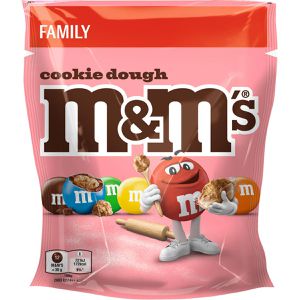 Schokobonbons M&Ms Cookie Dough, Family Pack