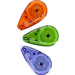 Produktbild für Korrekturroller Plus-Japan Mini WH-504DC-3P, 3 Stück