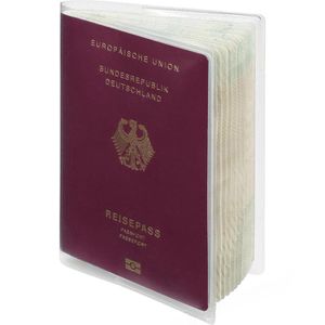 Produktbild für Reisepasshülle Durable 214319, transparent