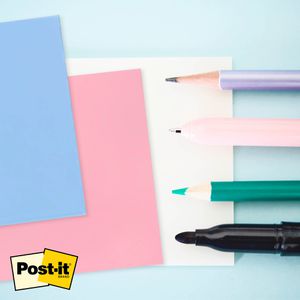Produktbild für Haftnotizen Post-it Transparent Notes, pastellorange