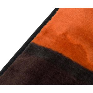 Produktbild für Kuscheldecke Gözze Antigua Cashmere Feeling, Zimt/schwarz/weiß