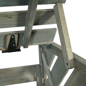 Produktbild für Mülltonnenbox Mendler HWC-J44 XL, Holz