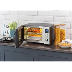 Produktbild für Mikrowelle Severin MW 7777, mit Heißluft &amp; 1200 Watt Grill