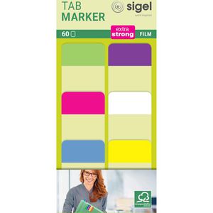 Haftmarker Sigel Tab Marker, HN203, transparent