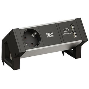 Produktbild für Tischsteckdose Bachmann Desk 2, mit 0,2m Kabel