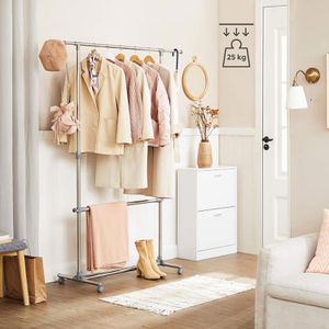 Produktbild für Garderobenständer Songmics LLR401, silber