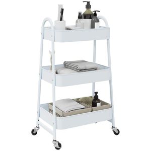 Produktbild für Küchenwagen vidaXL 4012382, weiß