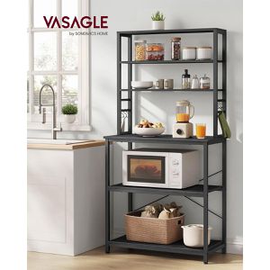 Produktbild für Küchenregal Vasagle KKS019B22, anthrazitgrau