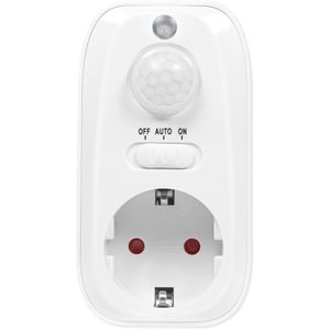 Produktbild für Steckdosenadapter LogiLink PA0248, weiß