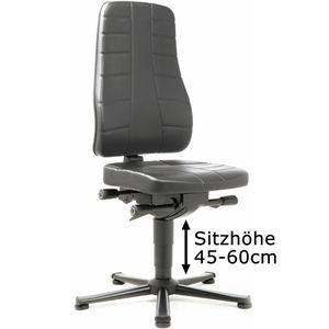 Produktbild für Arbeitsstuhl bimos All-In-One, Highline 1, schwarz