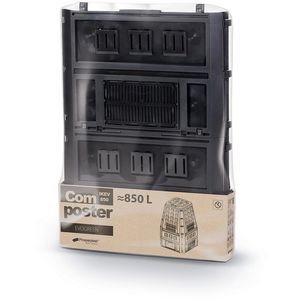 Produktbild für Komposter Prosperplast IKEV850c, schwarz, aus Kunststoff