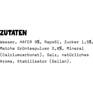 Produktbild für Haferdrink Oatly aus europäischem Hafer, Matcha Oat Drink