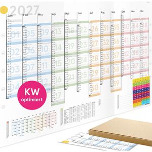Plakatkalender weekview SW11182, Colour, Jahr 2027