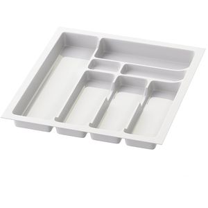 Produktbild für Besteckkasten Sossai Divio, weiß, aus Kunststoff