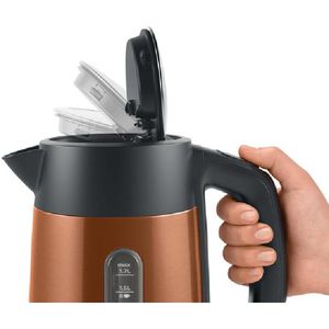 Produktbild für Wasserkocher Bosch DesignLine TWK4P439, kupfer