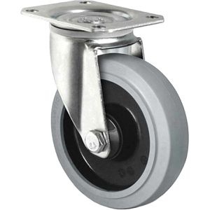Schwerlastrolle CASCOO Serie R4E2, Lenkrolle