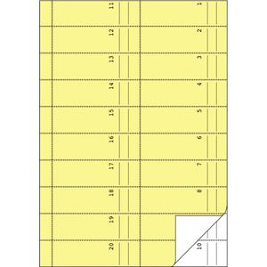 Produktbild für Bonbuch Zweckform 842, fortlaufend nummeriert