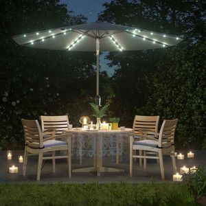 Produktbild für Sonnenschirm Songmics GPU33GY, rund