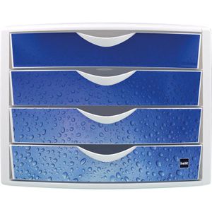 Produktbild für Schubladenbox Helit H6129634, the chameleon, A4