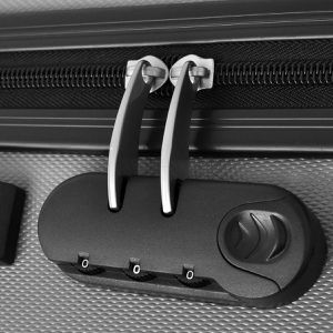 Produktbild für Koffer vidaXL 91142, silber, 3-teilig