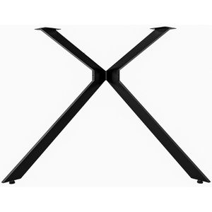 Produktbild für Tischbein CLP Cascada L 323440, schwarz aus Metall