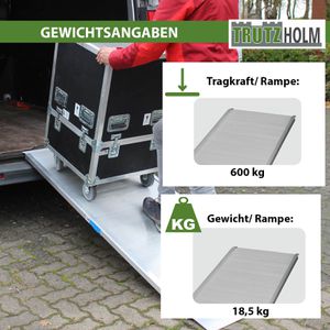 Produktbild für Auffahrrampe Trutzholm 35841, Eventrampe