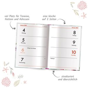 Produktbild für Taschenkalender Trötsch 20276415, Nature, Jahr 2027
