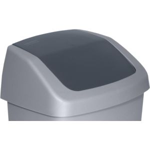Produktbild für Mülleimer Curver Swing-Top 50 L, grau