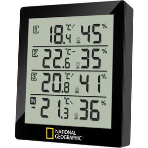 Produktbild für Thermo-Hygrometer National-Geographic 9070200, digital, Set