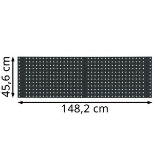 Produktbild für Werkzeugwand ADB 23094, anthrazit, aus Metall
