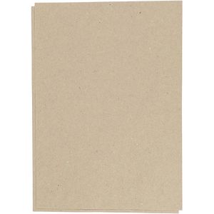 Kraftpapier Creativ-Company 22136, graubraun, A3